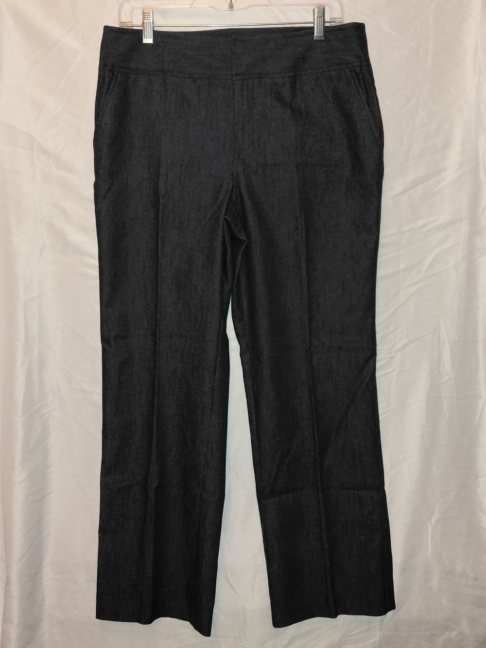 Fashion Bug Women's Black Straight-Leg Dress Pants #2503